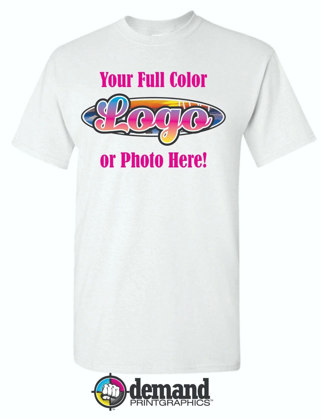 Custom Personalized T-Shirt Printing with your photo, text, logo, anything Unisex T-shirt, Sweatshirt, Hoodie, Long Sleeve Tee - T-Shirt, Sweatshirt, Hoodie