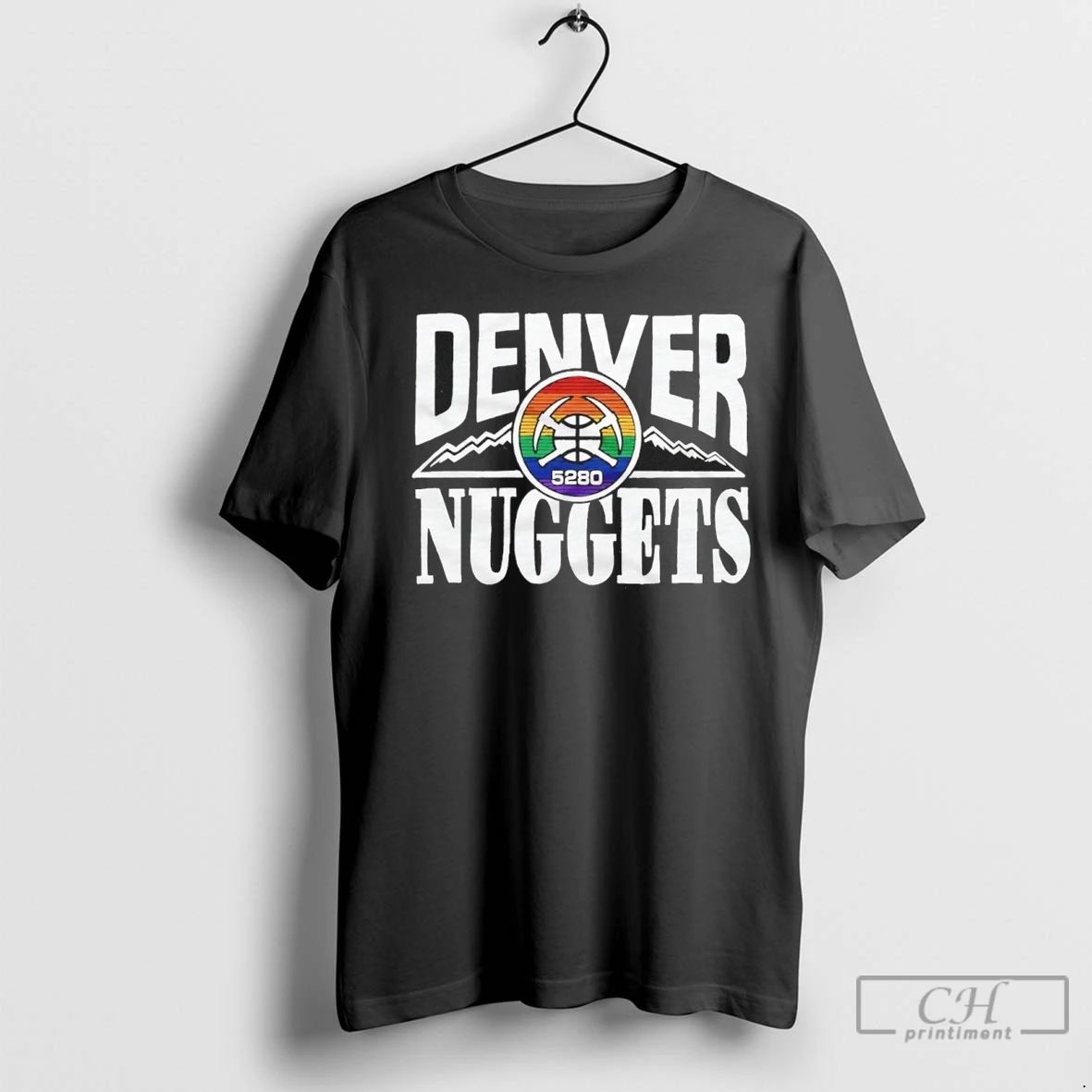 Premium Denver Nuggets 5280 City Edition 2025 Unisex T-shirt, Sweatshirt, Hoodie, Long Sleeve Tee - T-Shirt, Sweatshirt, Hoodie