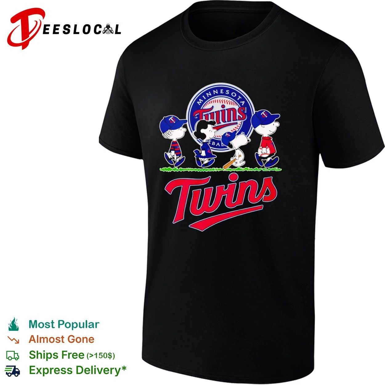 Peanuts Characters Minnesota Twins Baseball T-shirt Unisex T-shirt, Sweatshirt, Hoodie, Long Sleeve Tee - T-Shirt, Sweatshirt, Hoodie