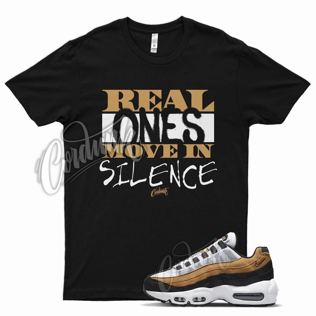 Black REAL T Shirt for N Air 95 Wheat Smoke Grey Golden Harvest Gold 6 1 13 Unisex T-shirt, Sweatshirt, Hoodie, Long Sleeve Tee - T-Shirt, Sweatshirt, Hoodie
