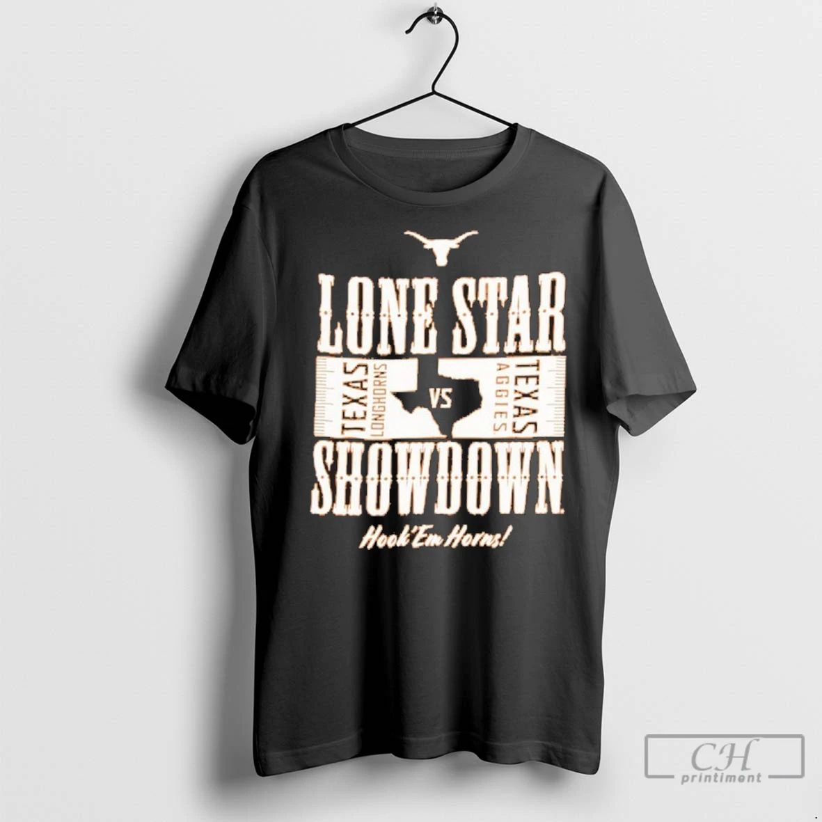 Premium Texas Longhorns 2025 Lone Star Showdown Ticket Unisex T-shirt, Sweatshirt, Hoodie, Long Sleeve Tee - T-Shirt, Sweatshirt, Hoodie