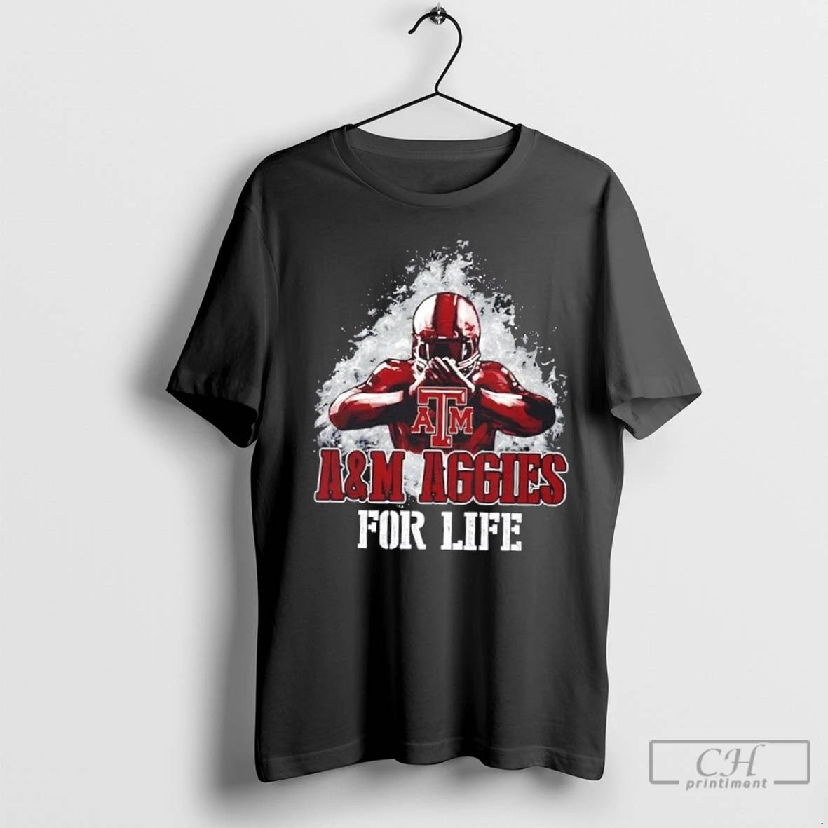 Premium Texas Am Aggies Football For Life Unisex T-shirt, Sweatshirt, Hoodie, Long Sleeve Tee - T-Shirt, Sweatshirt, Hoodie