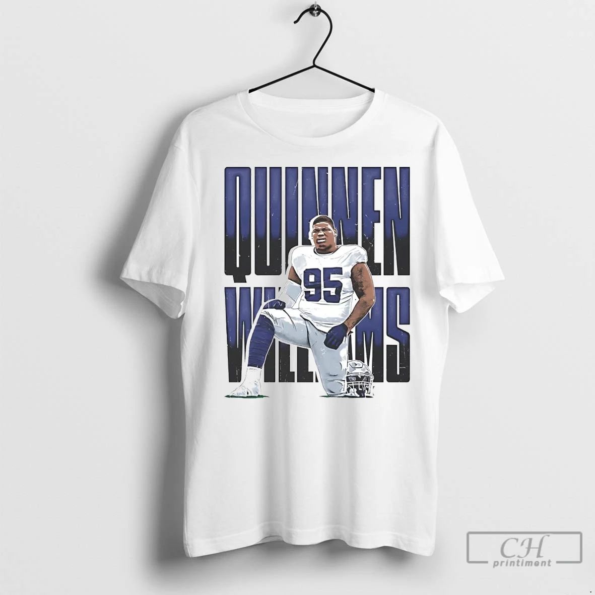 Premium Quinnen Williams Pass Rushing Dallas Cowboys Unisex T-shirt, Sweatshirt, Hoodie, Long Sleeve Tee - T-Shirt, Sweatshirt, Hoodie