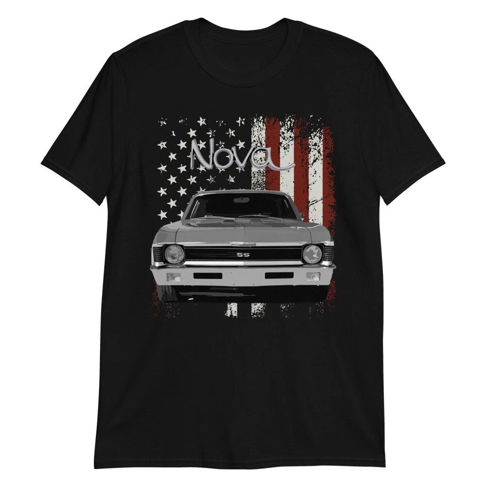1972 Chevy Nova Classic Car Short-Sleeve Unisex T-Shirt Unisex T-shirt, Sweatshirt, Hoodie, Long Sleeve Tee - T-Shirt, Sweatshirt, Hoodie