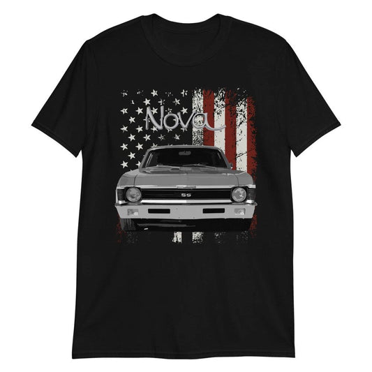 1972 Chevy Nova Classic Car Short-Sleeve Unisex T-Shirt Unisex T-shirt, Sweatshirt, Hoodie, Long Sleeve Tee - T-Shirt, Sweatshirt, Hoodie