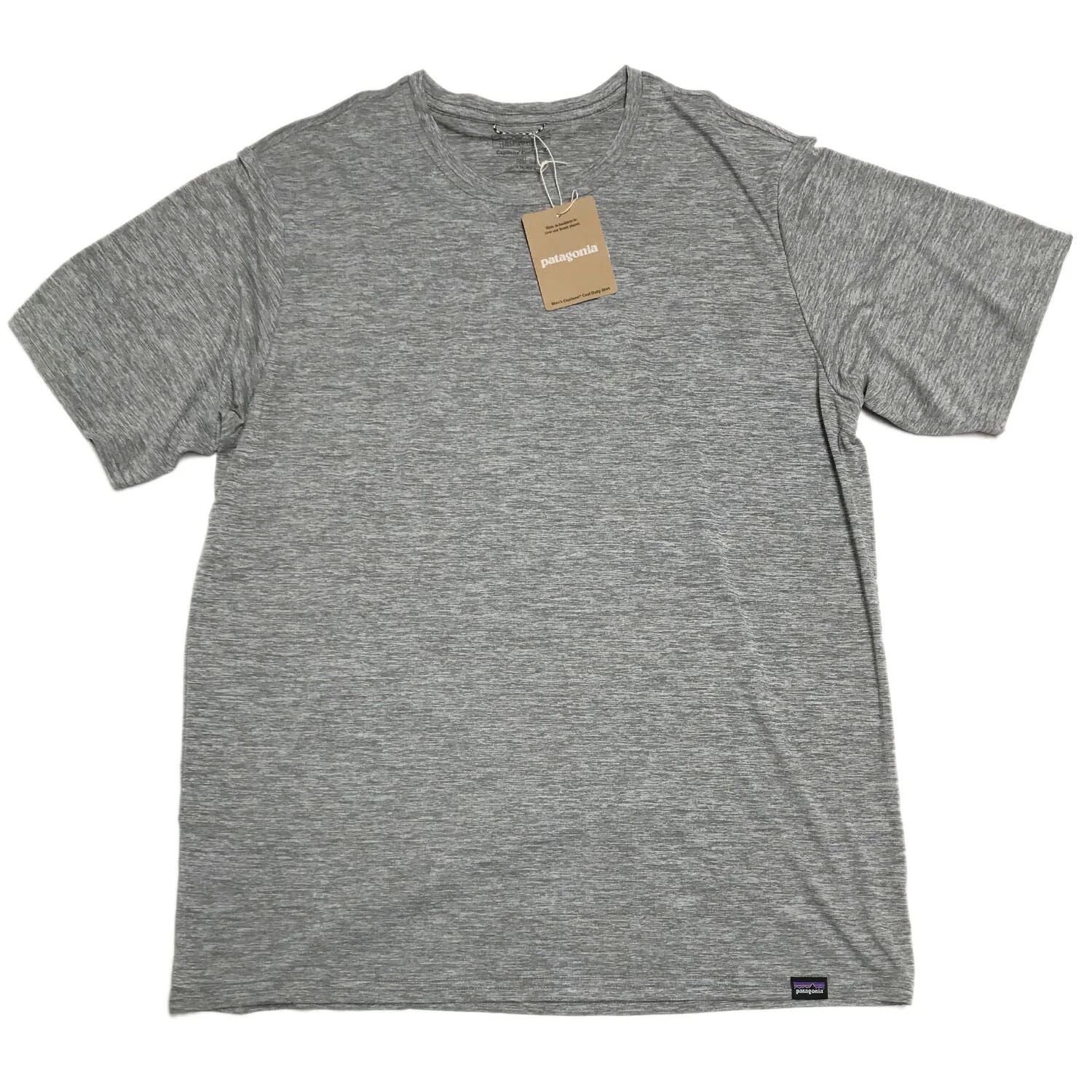 Patagonia Mens - Capilene Cool Daily S/S T-shirt - Feather Grey Unisex T-shirt, Sweatshirt, Hoodie, Long Sleeve Tee - T-Shirt, Sweatshirt, Hoodie