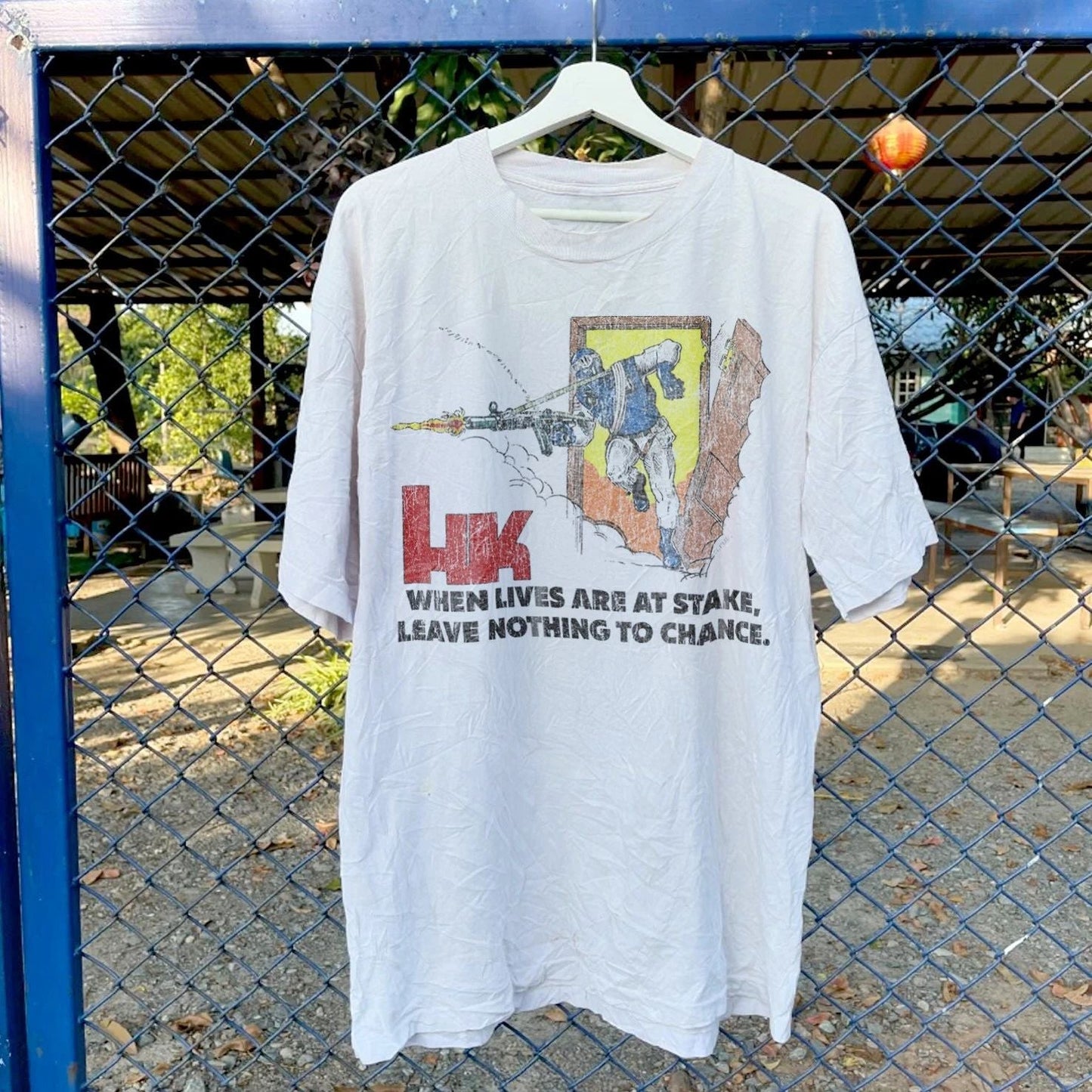 1999 Hk Heckler & Koch Rare T-Shirt White S Unisex T-shirt, Sweatshirt, Hoodie, Long Sleeve Tee - T-Shirt, Sweatshirt, Hoodie