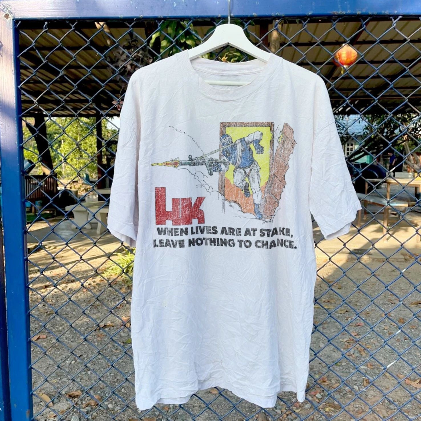 1999 Hk Heckler & Koch Rare T-Shirt White S Unisex T-shirt, Sweatshirt, Hoodie, Long Sleeve Tee - T-Shirt, Sweatshirt, Hoodie