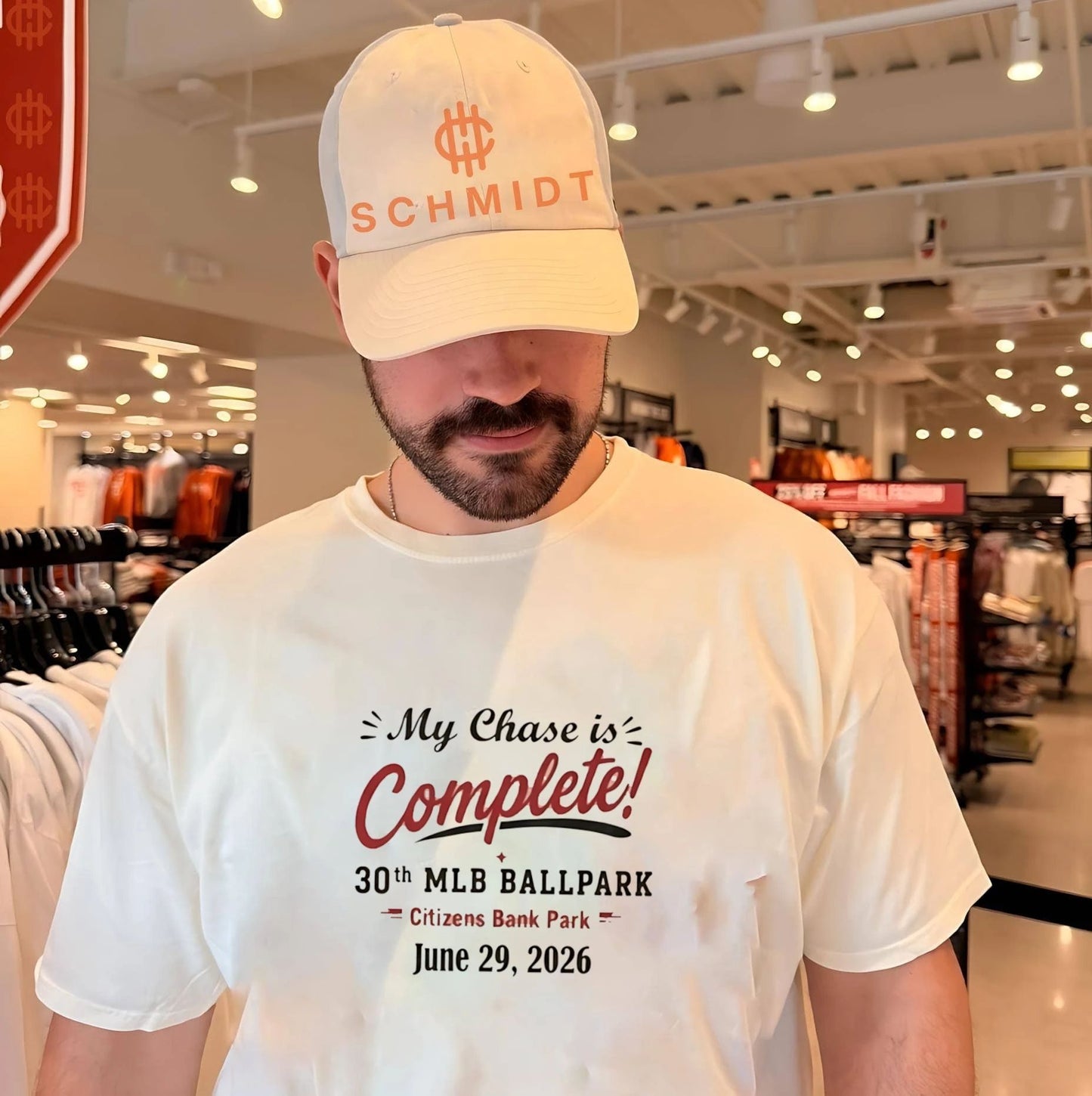 Brandon Vickrey My Chase Is Complete 30th 2026 shirt Unisex T-shirt, Sweatshirt, Hoodie, Long Sleeve Tee - T-Shirt, Sweatshirt, Hoodie