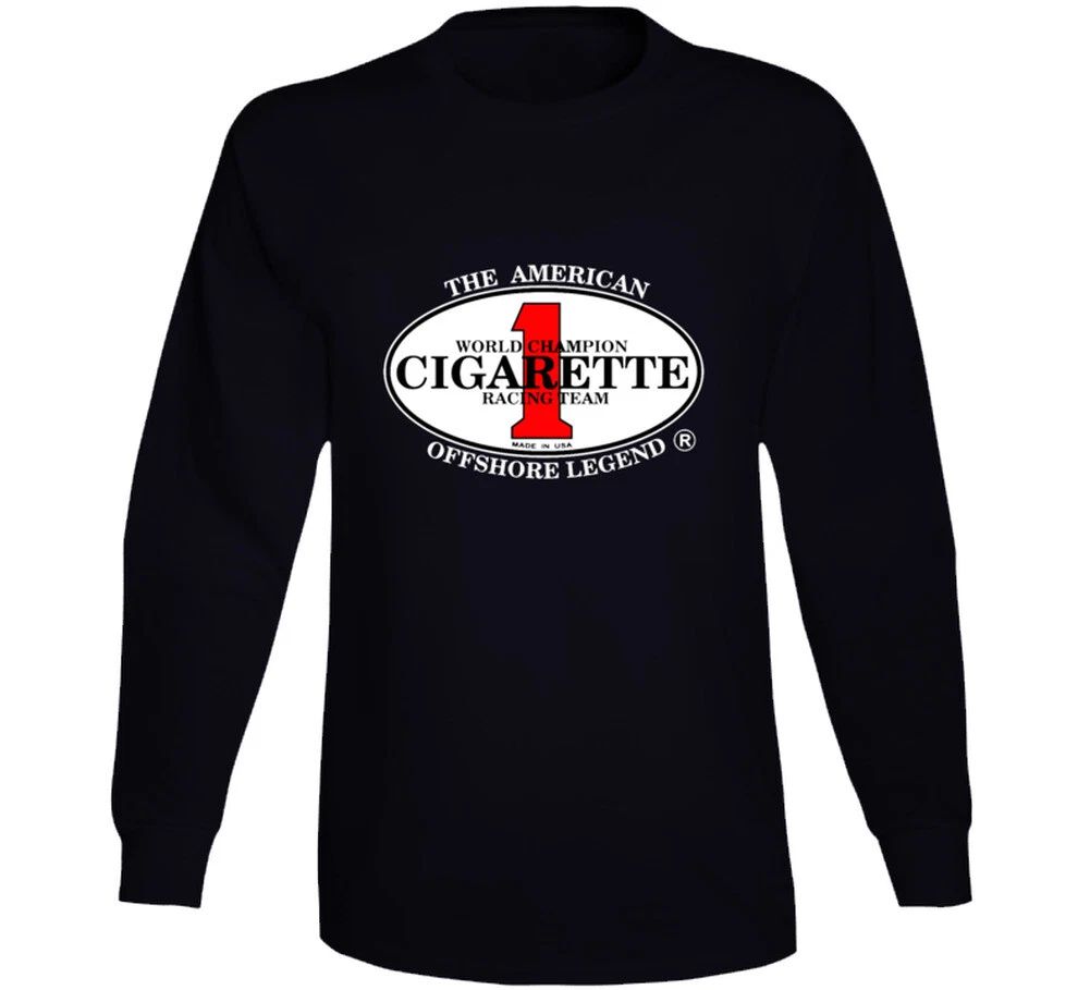 No 1 World Champion Cigarette Racing Team Long Sleeve Unisex T-shirt, Sweatshirt, Hoodie, Long Sleeve Tee - T-Shirt, Sweatshirt, Hoodie