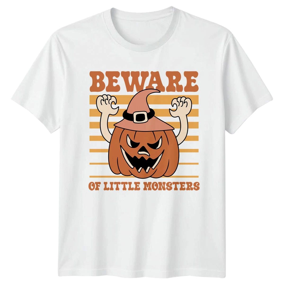 Beware Of Little Monsters T-Shirt Halloween Parent Humor Gift For Him And Her Unisex T-shirt, Sweatshirt, Hoodie, Long Sleeve Tee - T-Shirt, Sweatshirt, Hoodie