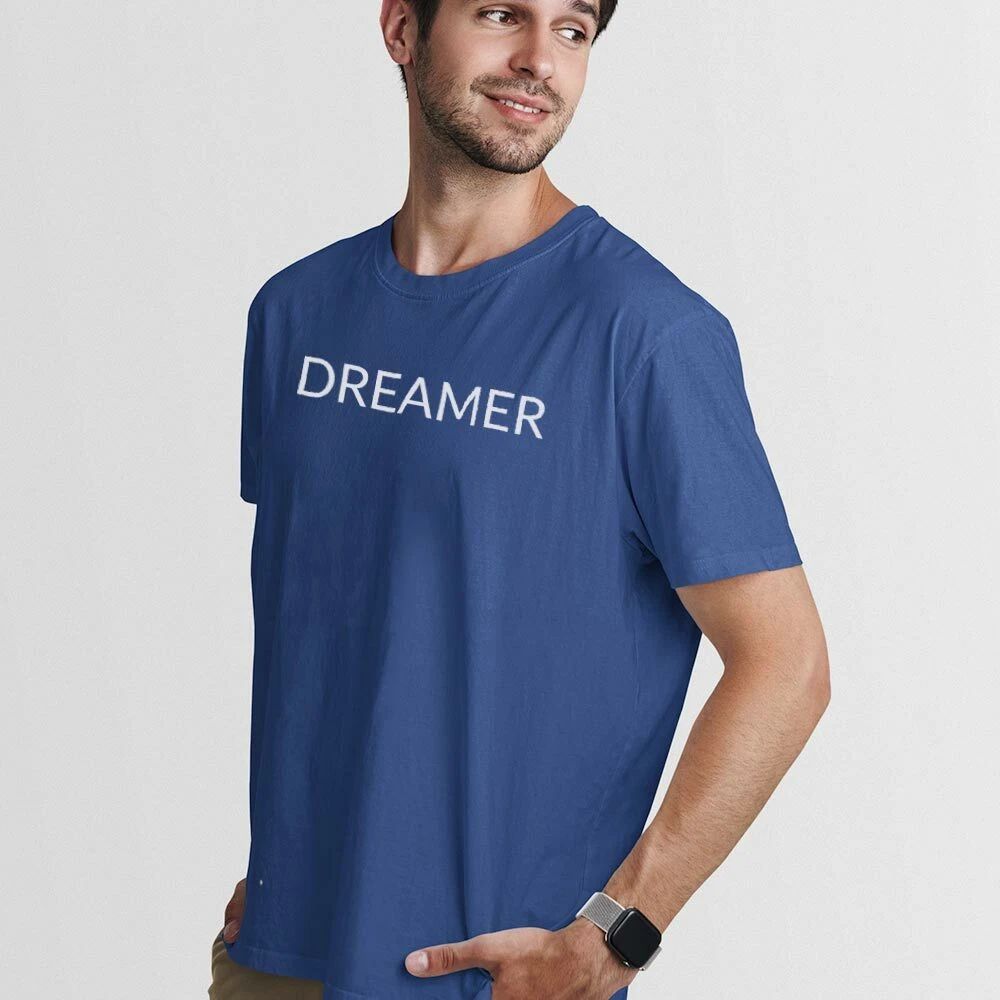 DREAMER UnisexTshirt-Simple Minimal Printed One Liner Unisex T-shirt, Sweatshirt, Hoodie, Long Sleeve Tee - T-Shirt, Sweatshirt, Hoodie