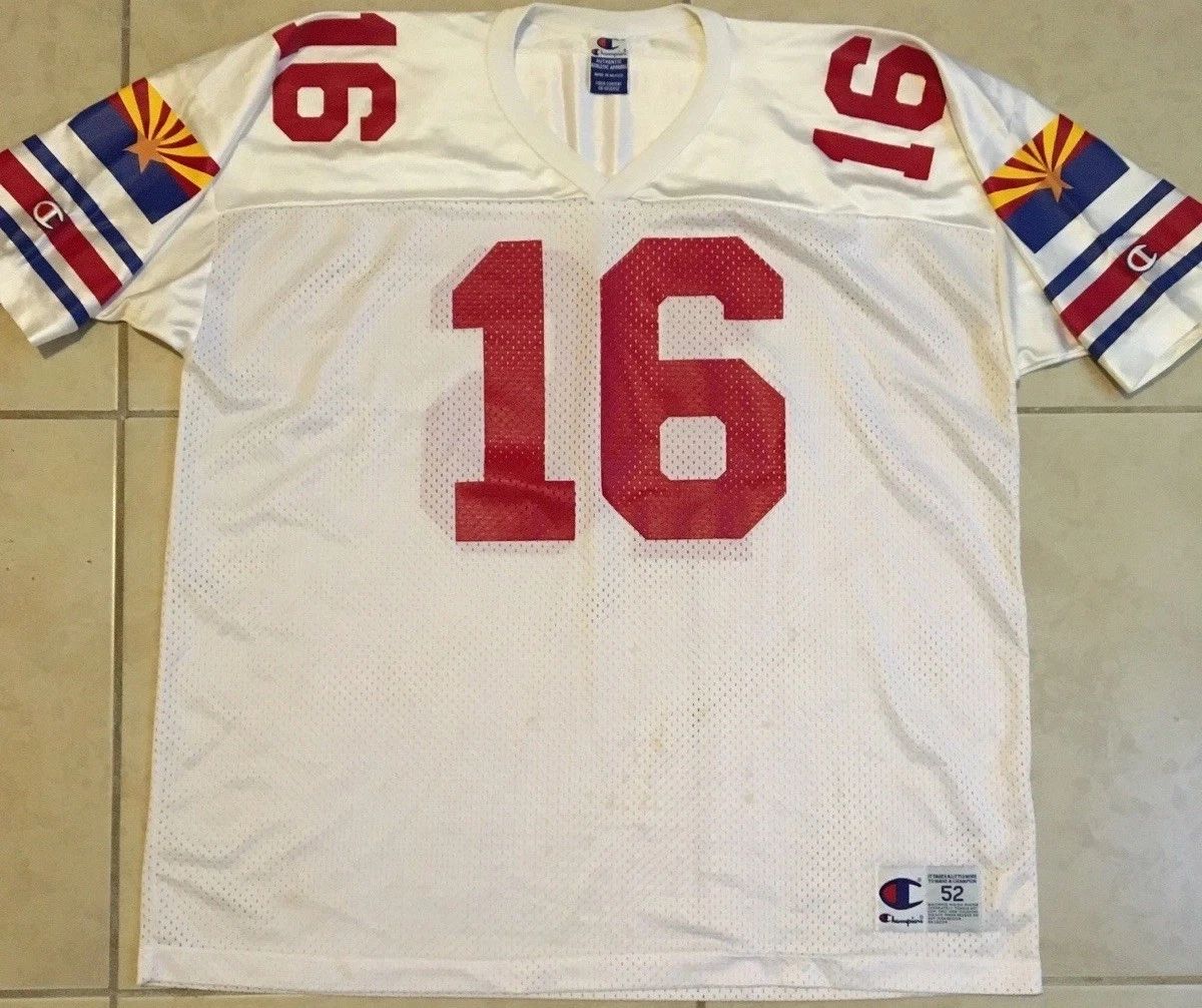 90s Champions Jake Plummer Arizonna Cardinals #16 1997 Rookie Jersey Unisex T-shirt, Sweatshirt, Hoodie, Long Sleeve Tee - T-Shirt, Sweatshirt, Hoodie