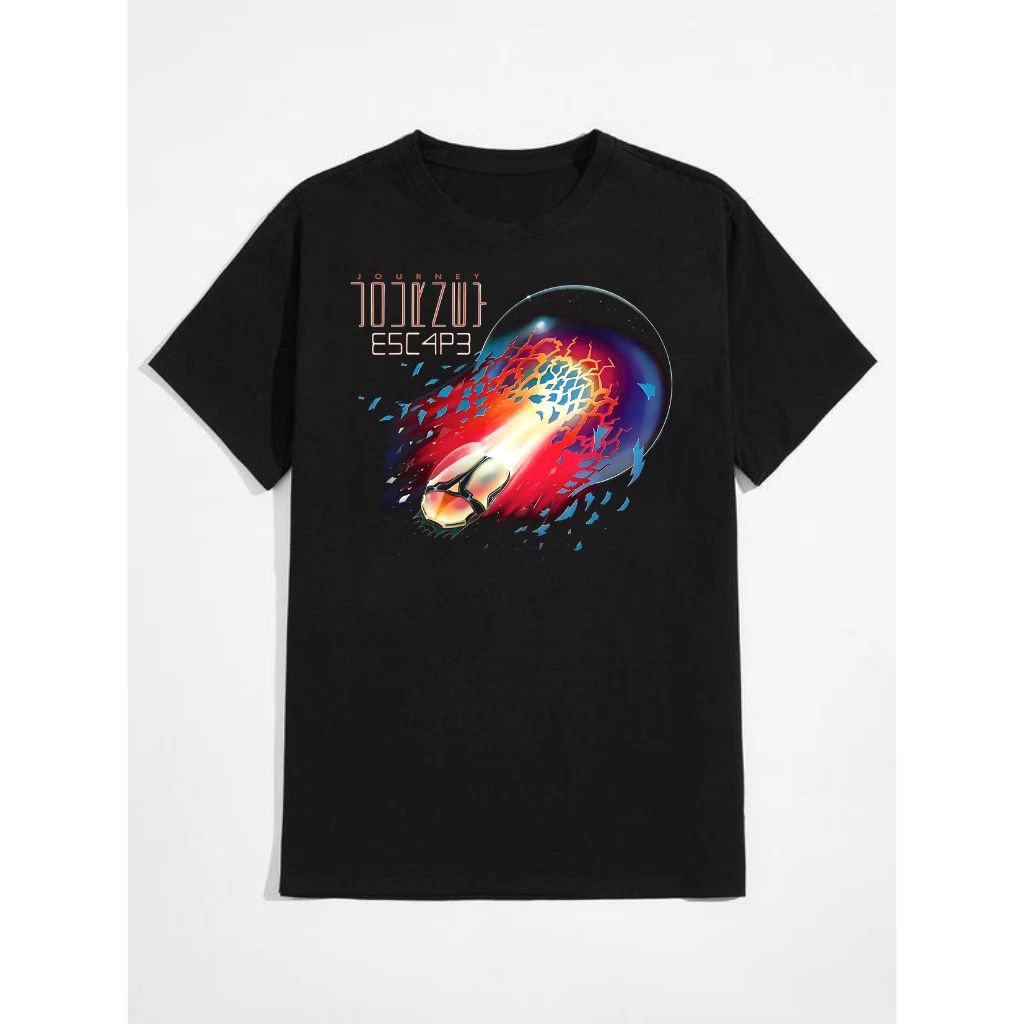 Journey Escape Album Cover Music Memorabilia T-Shirt  Unisex T-shirt, Sweatshirt, Hoodie, Long Sleeve Tee - T-Shirt, Sweatshirt, Hoodie