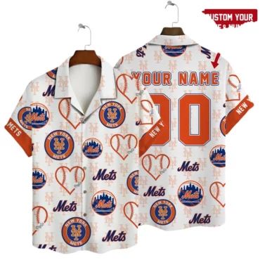 New York Mets Game Day Getaway Hawaiian Shirt Unisex T-shirt, Sweatshirt, Hoodie, Long Sleeve Tee - T-Shirt, Sweatshirt, Hoodie