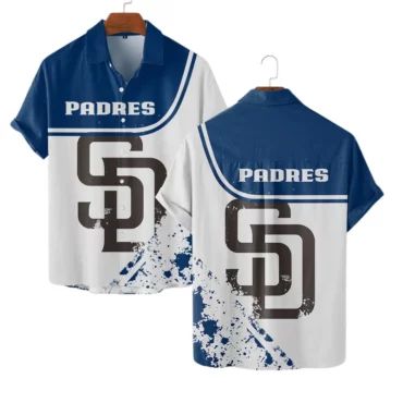 San Diego Padres Modern Splash Hawaiian Shirt Unisex T-shirt, Sweatshirt, Hoodie, Long Sleeve Tee - T-Shirt, Sweatshirt, Hoodie