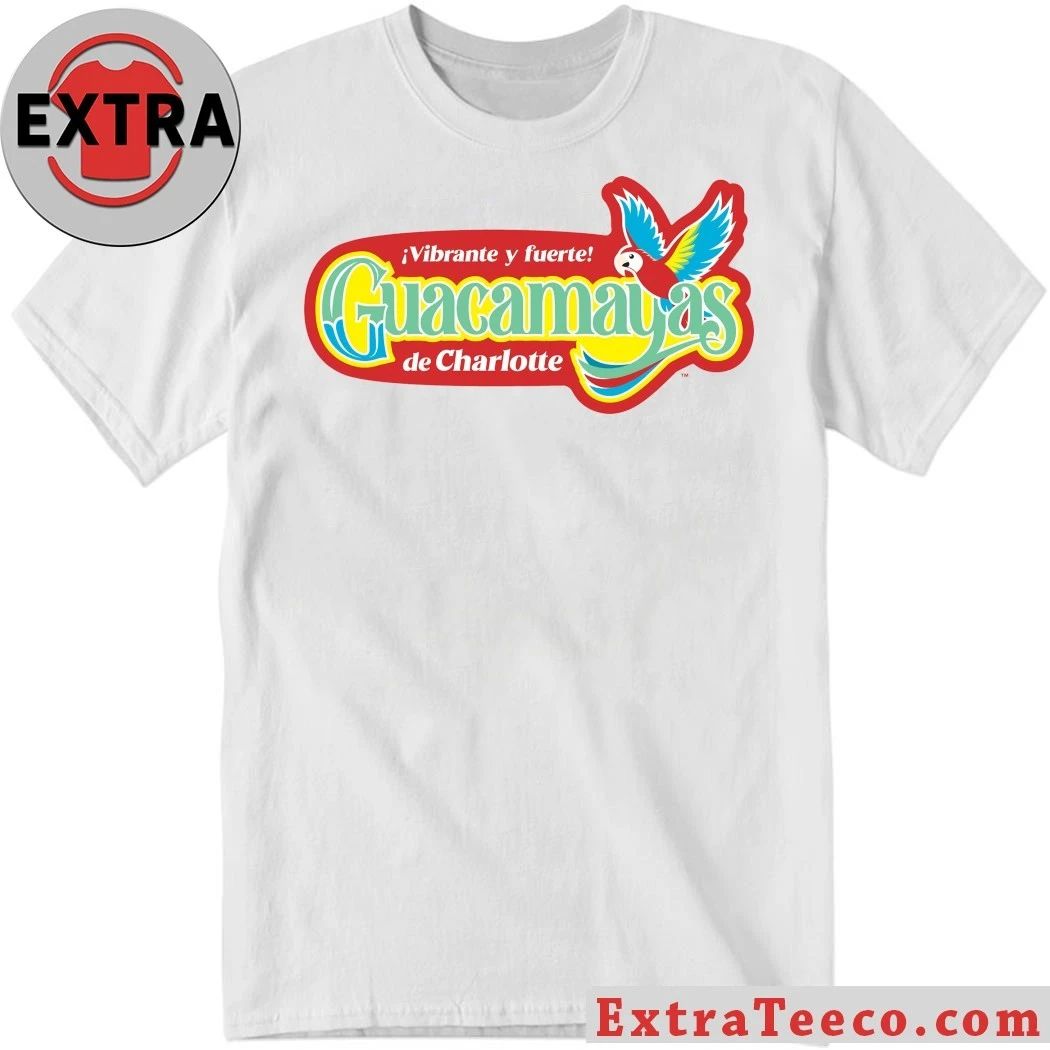 Guacamayas de Charlotte Logo Shirt Unisex T-shirt, Sweatshirt, Hoodie, Long Sleeve Tee - T-Shirt, Sweatshirt, Hoodie