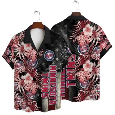 Minnesota Twins Sunset Vibes Hawaiian Shirt Unisex T-shirt, Sweatshirt, Hoodie, Long Sleeve Tee - T-Shirt, Sweatshirt, Hoodie