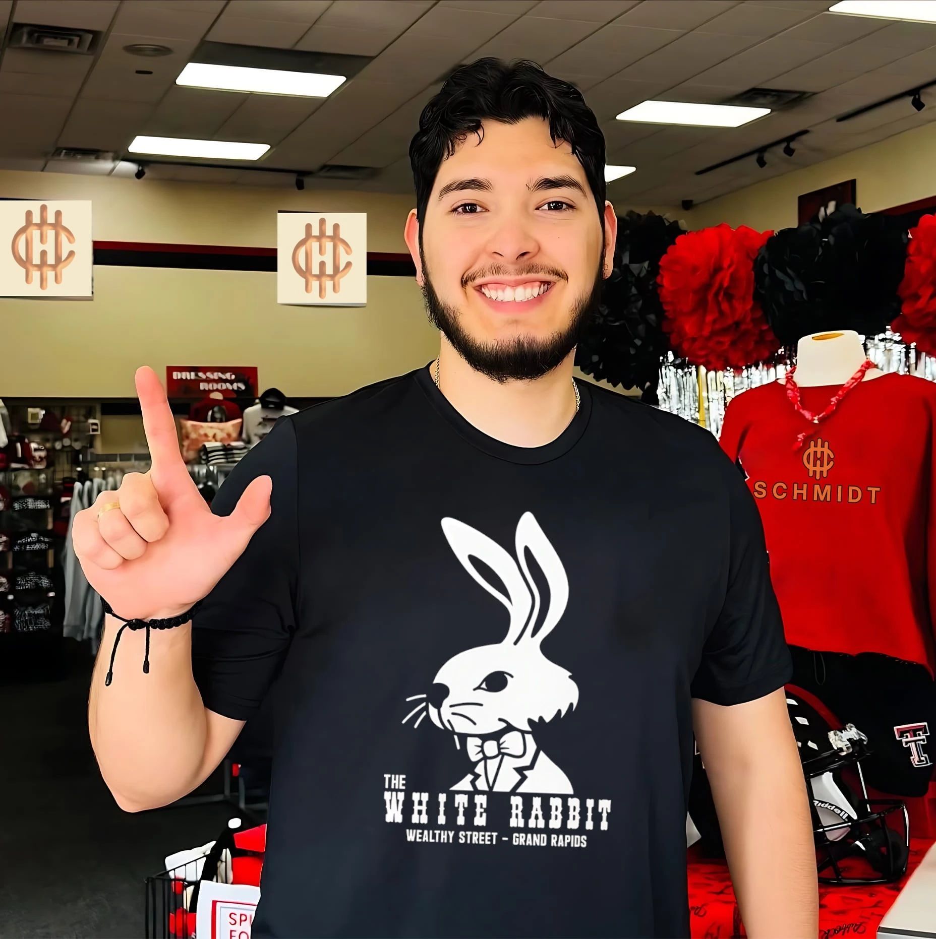 The White Rabbit wealthy street grand rapids shirt Unisex T-shirt, Sweatshirt, Hoodie, Long Sleeve Tee - T-Shirt, Sweatshirt, Hoodie
