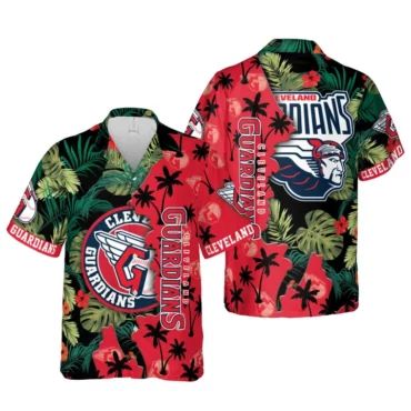 Cleveland Guardians Baseball Tribal Hawaiian Shirt Unisex T-shirt, Sweatshirt, Hoodie, Long Sleeve Tee - T-Shirt, Sweatshirt, Hoodie
