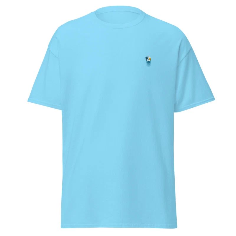 VacationVibes Everyday T-Shirt Single Print- Sky. Size L, Men Clothing. Unisex T-shirt, Sweatshirt, Hoodie, Long Sleeve Tee - T-Shirt, Sweatshirt, Hoodie