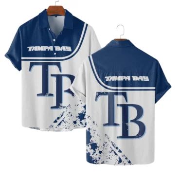 Tampa Bay Rays Bold Logo Hawaiian Shirt Unisex T-shirt, Sweatshirt, Hoodie, Long Sleeve Tee - T-Shirt, Sweatshirt, Hoodie