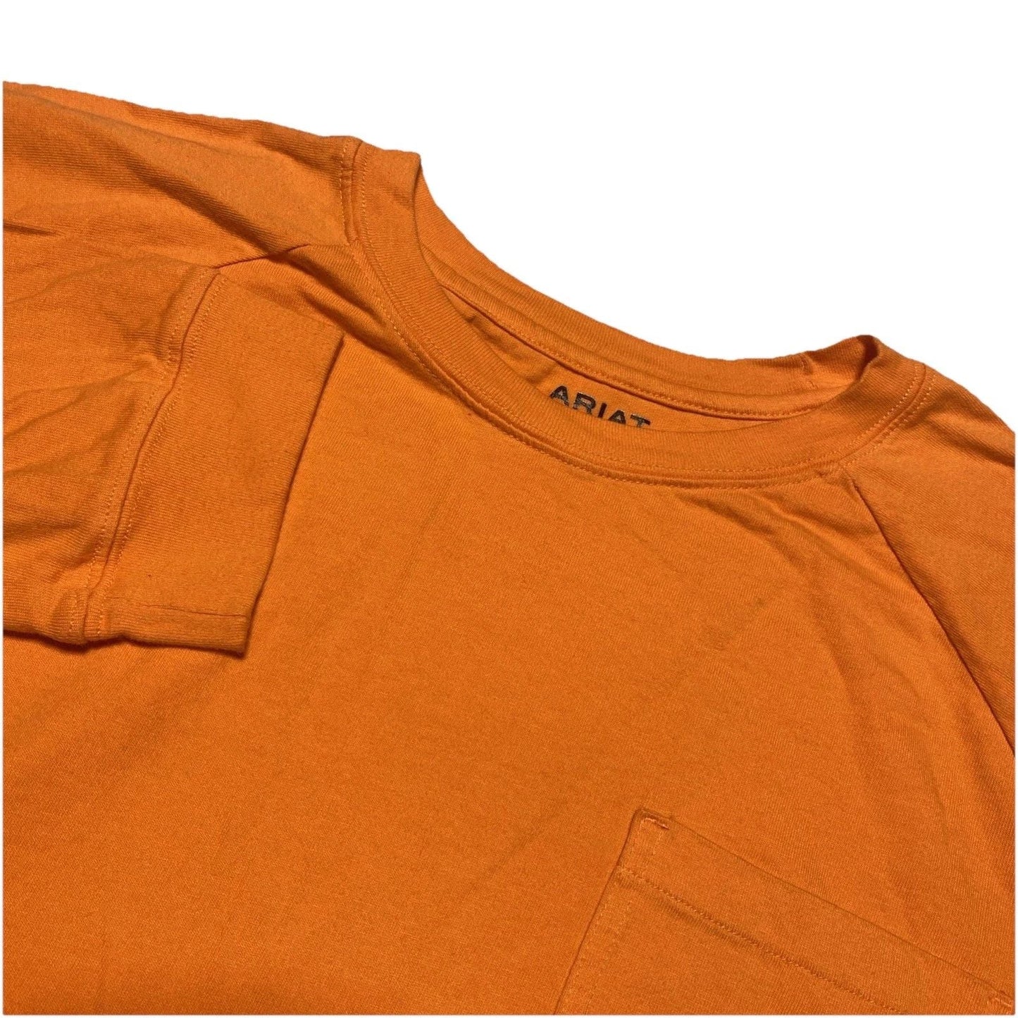 Ariat Shirt Mens Extra Large Orange Rebar Cotton Strong Workwear Everyday XL Unisex T-shirt, Sweatshirt, Hoodie, Long Sleeve Tee - T-Shirt, Sweatshirt, Hoodie