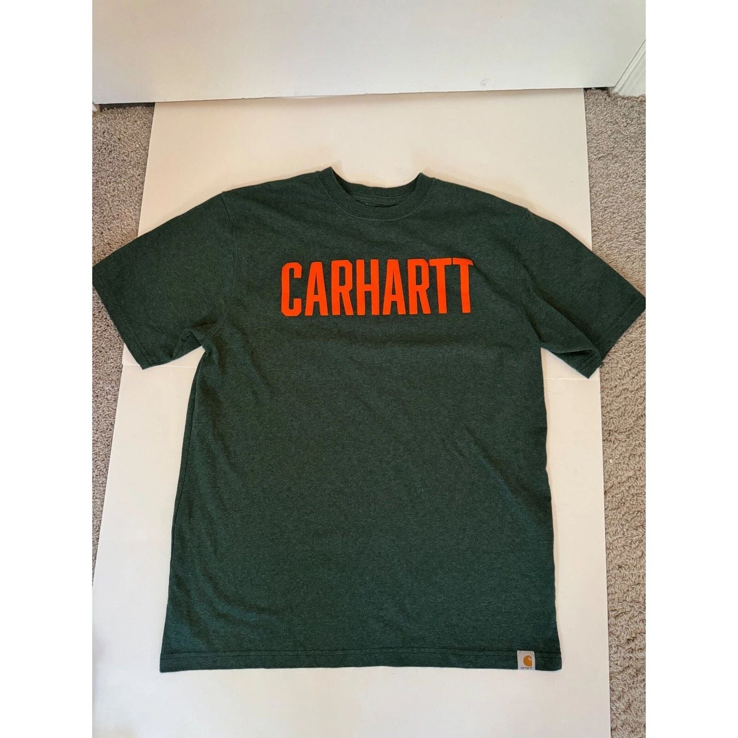 Carhartt Graphic T-Shirt Workwear Casual Everyday Tee Medium Unisex T-shirt, Sweatshirt, Hoodie, Long Sleeve Tee - T-Shirt, Sweatshirt, Hoodie