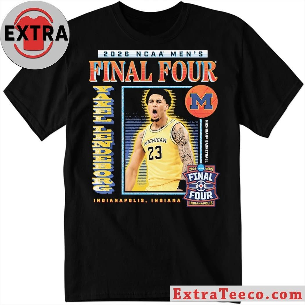 Original Michigan Wolverines Mens Basketball Campus Ink Yaxel Lendeborg Final Four Logo 2026 T-Shirt  Top-Rated Gift for College Basketball Lovers - T-Shirt, Sweatshirt, Hoodie