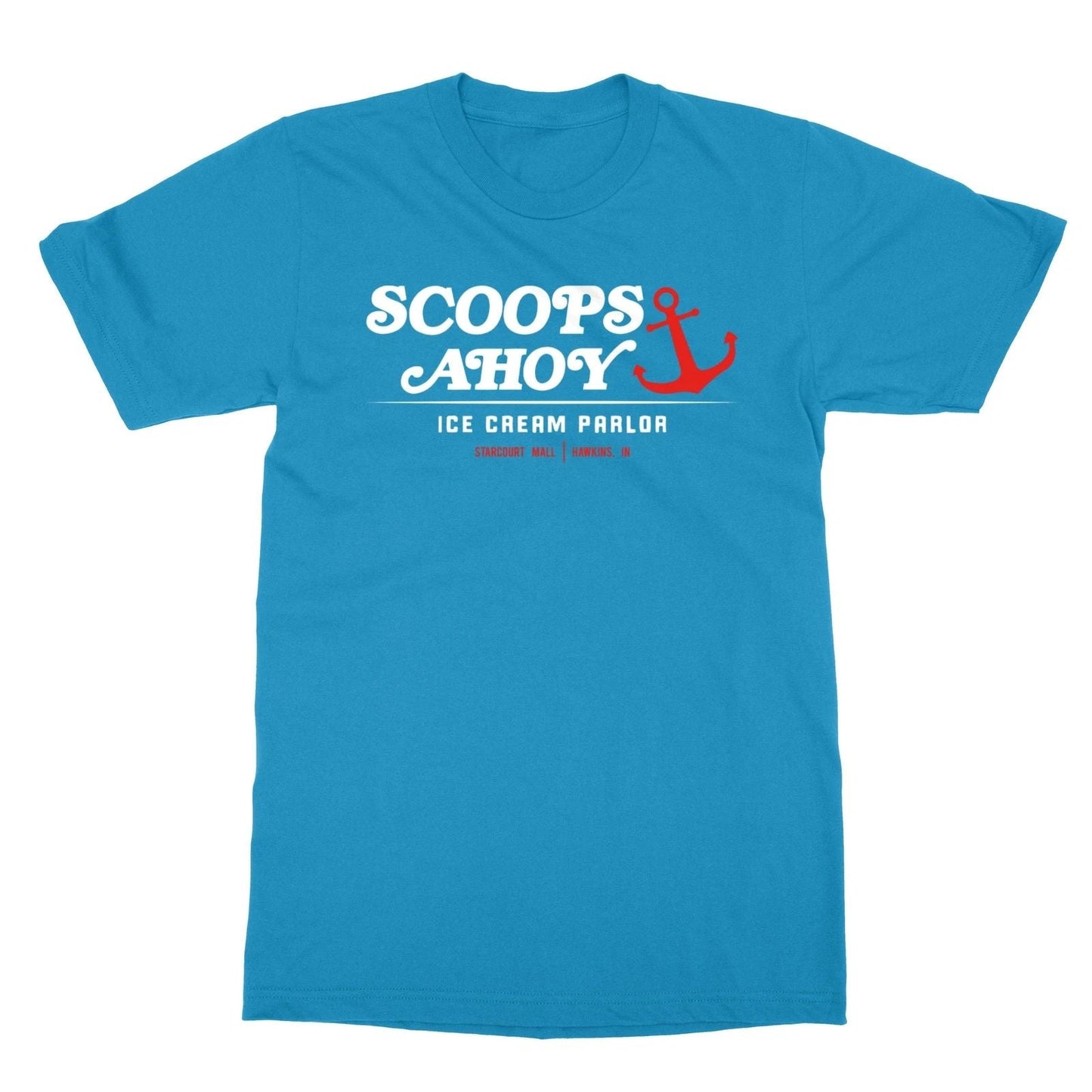 Scoops Ahoy Ice Cream Parlor 80's Retro Men's T-Shirt Unisex T-shirt, Sweatshirt, Hoodie, Long Sleeve Tee - T-Shirt, Sweatshirt, Hoodie