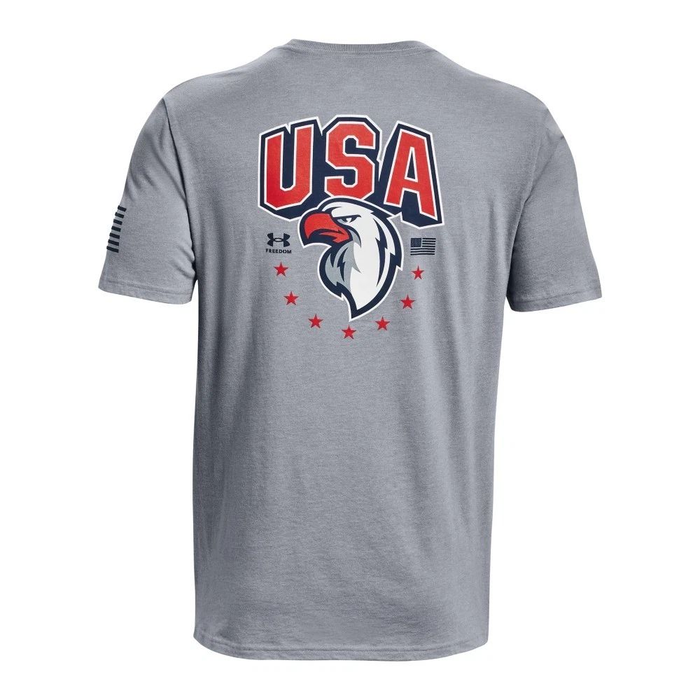 Under Armour 1379220 Men's UA Freedom USA Eagle T-Shirt Short Sleeve Tee Unisex T-shirt, Sweatshirt, Hoodie, Long Sleeve Tee - T-Shirt, Sweatshirt, Hoodie