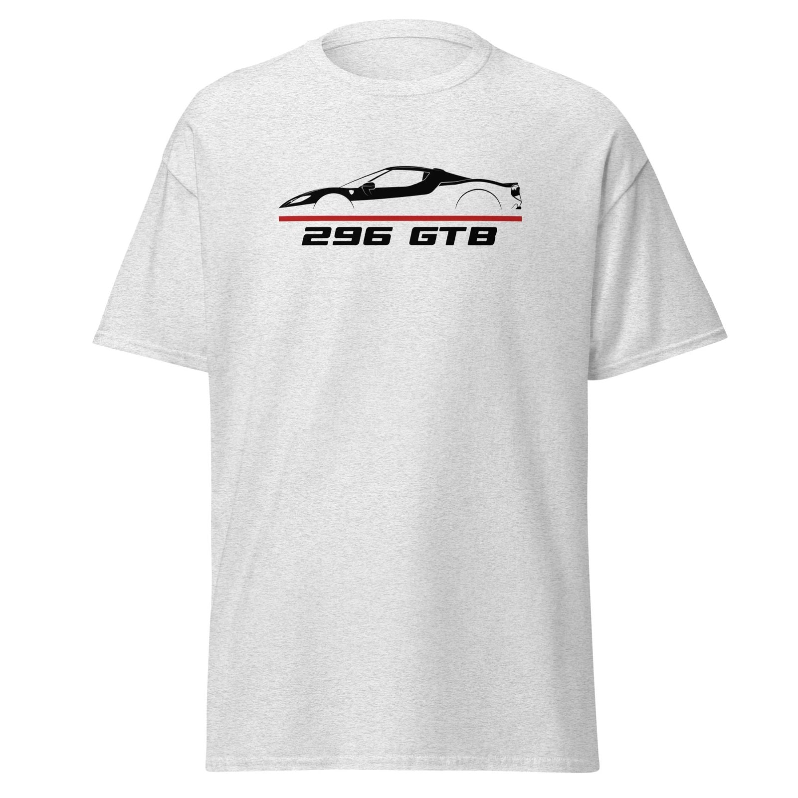 Premium T-Shirt For Ferrari 296 GTB 2022 Car Fans Birthday Gift Tee Shirt Unisex T-shirt, Sweatshirt, Hoodie, Long Sleeve Tee - T-Shirt, Sweatshirt, Hoodie