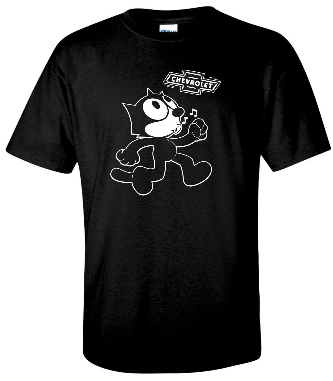 Felix the Cat / Chevy T-shirt Unisex T-shirt, Sweatshirt, Hoodie, Long Sleeve Tee - T-Shirt, Sweatshirt, Hoodie