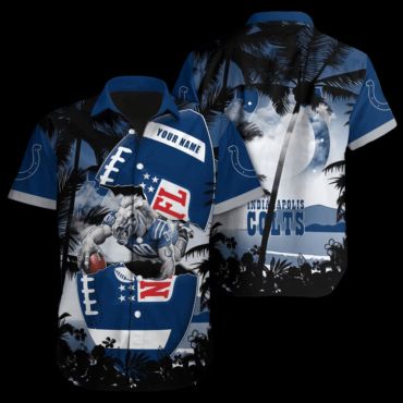 Indianapolis Colts Island Breeze Hawaiian Shirt Unisex T-shirt, Sweatshirt, Hoodie, Long Sleeve Tee - T-Shirt, Sweatshirt, Hoodie