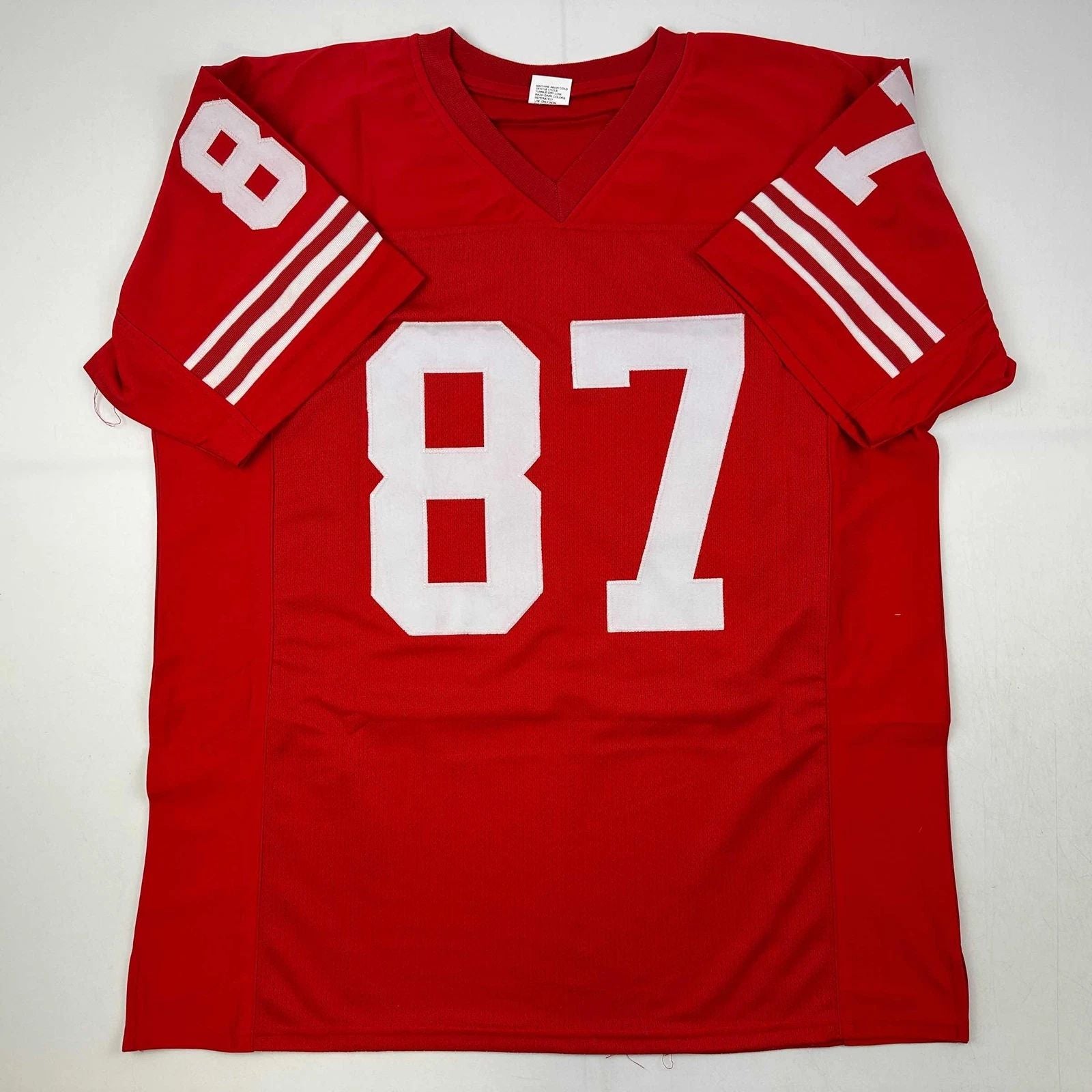 Dwight Clark San Francisco Red Reprint Jersey Unisex T-shirt, Sweatshirt, Hoodie, Long Sleeve Tee - T-Shirt, Sweatshirt, Hoodie
