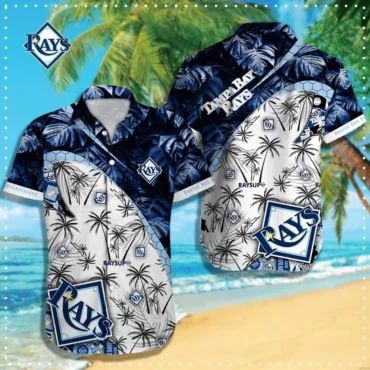 Tampa Bay Rays Island Escape Hawaiian Shirt Unisex T-shirt, Sweatshirt, Hoodie, Long Sleeve Tee - T-Shirt, Sweatshirt, Hoodie