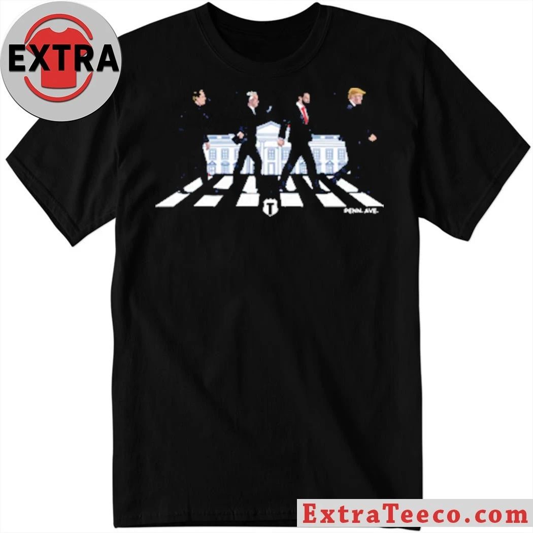Trump Abbey Road Shirt Unisex T-shirt, Sweatshirt, Hoodie, Long Sleeve Tee - T-Shirt, Sweatshirt, Hoodie