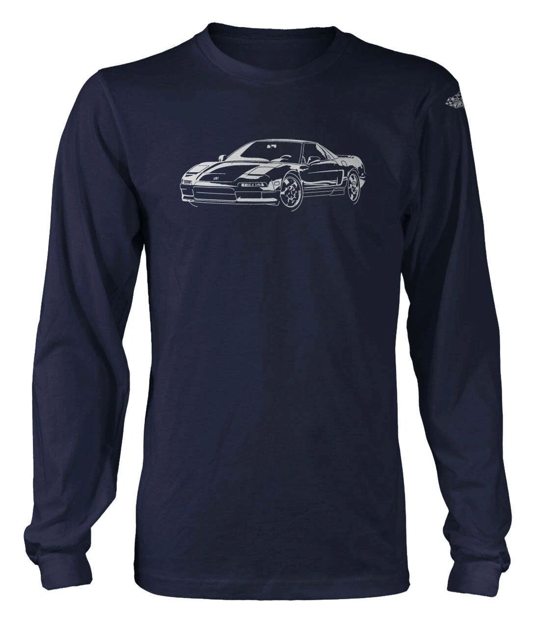 Honda Acura NSX 1990 - 2005 3/4 T-Shirt - Long Sleeves - Spotlights Unisex T-shirt, Sweatshirt, Hoodie, Long Sleeve Tee - T-Shirt, Sweatshirt, Hoodie