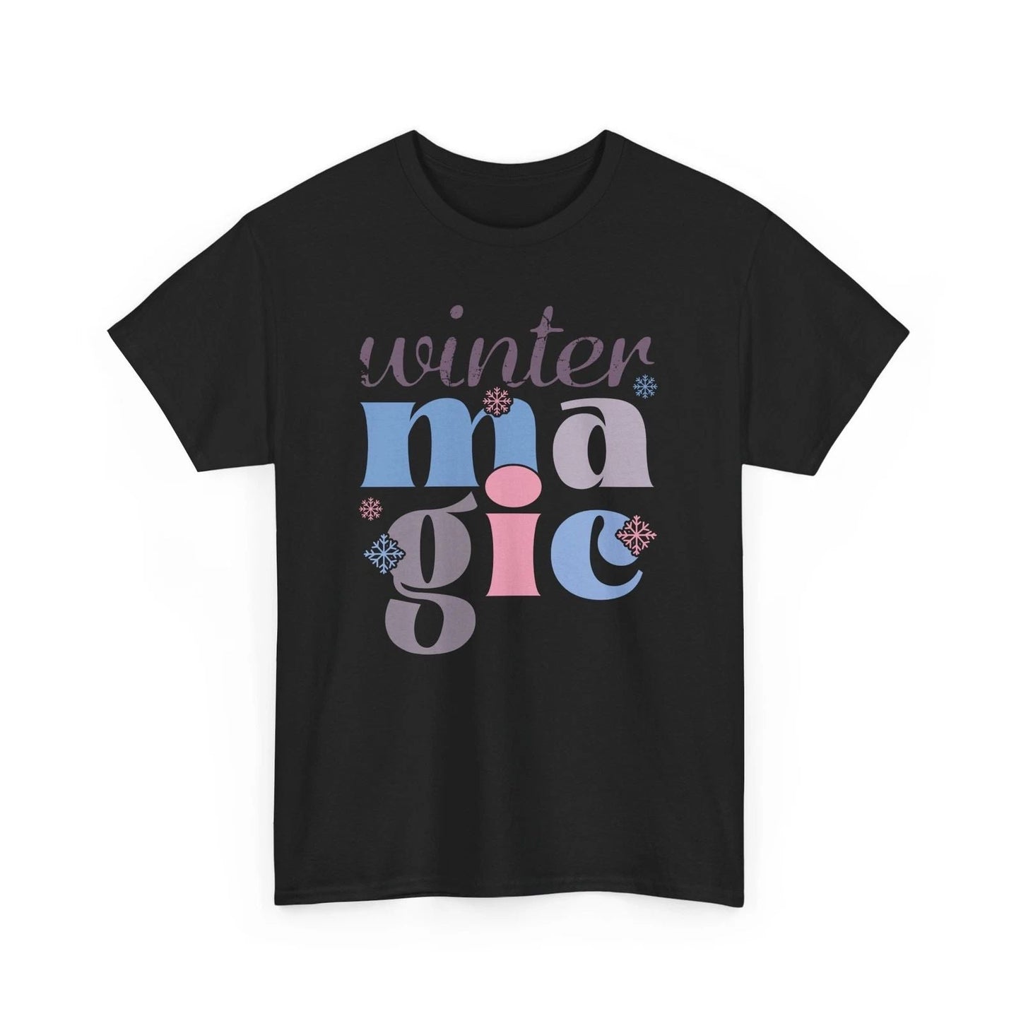 Winter Magic Shirt | Frosty Nights T-Shirt | Stylish Winter Fashion Statement Unisex T-shirt, Sweatshirt, Hoodie, Long Sleeve Tee - T-Shirt, Sweatshirt, Hoodie