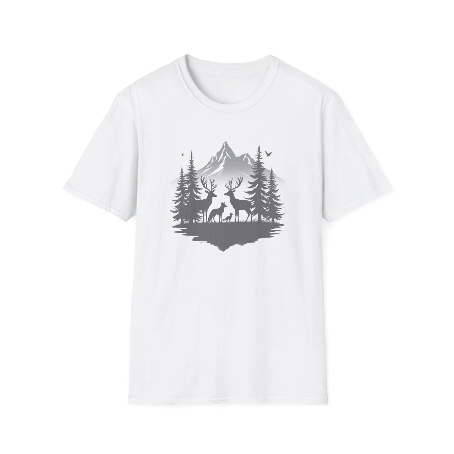 Find Yourself in the Wild | Wildlife Harmony Adventure T-Shirt Unisex T-shirt, Sweatshirt, Hoodie, Long Sleeve Tee - T-Shirt, Sweatshirt, Hoodie