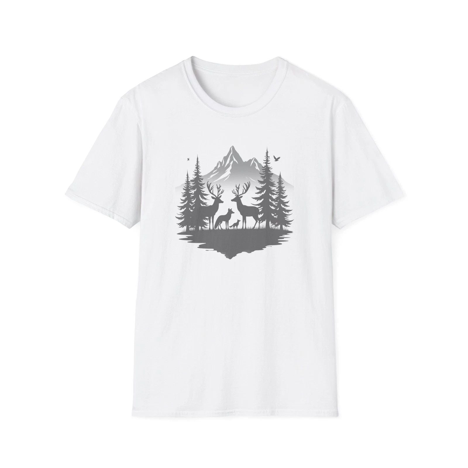 Find Yourself in the Wild | Wildlife Harmony Adventure T-Shirt Unisex T-shirt, Sweatshirt, Hoodie, Long Sleeve Tee - T-Shirt, Sweatshirt, Hoodie