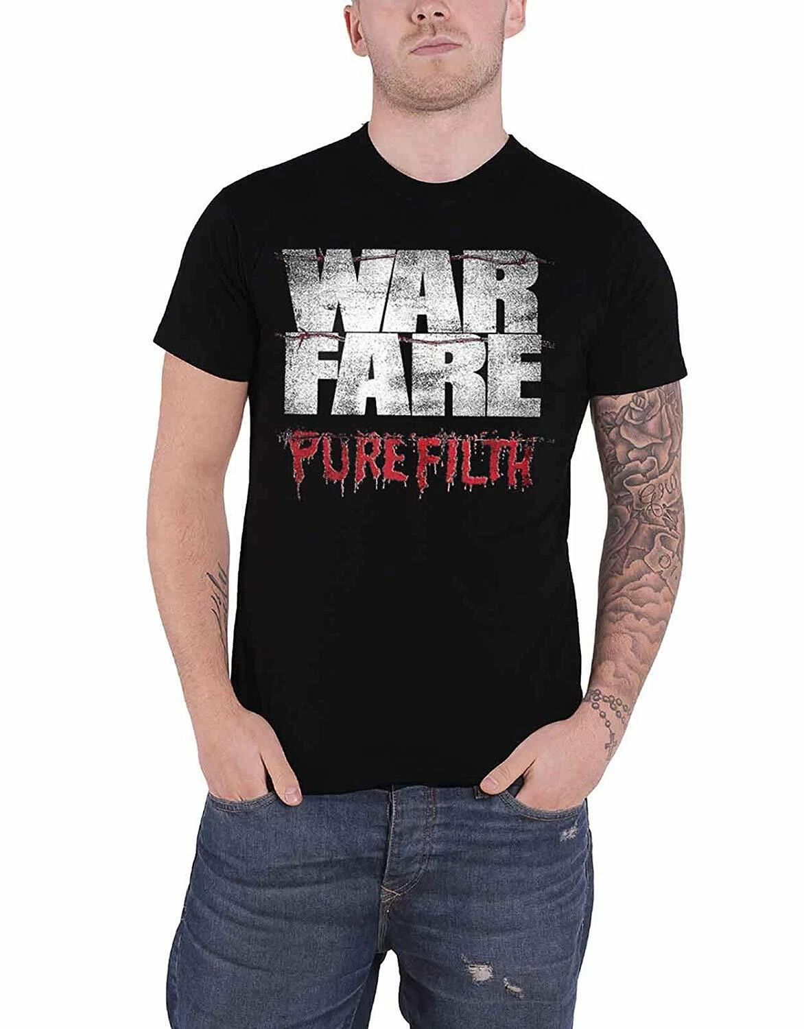 Authentic WARFARE Pure Filth Slim-Fit T-Shirt S-2XL NEW Unisex T-shirt, Sweatshirt, Hoodie, Long Sleeve Tee - T-Shirt, Sweatshirt, Hoodie