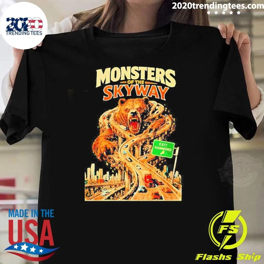 Monsters Of The Skyway Shirt Unisex T-shirt, Sweatshirt, Hoodie, Long Sleeve Tee - T-Shirt, Sweatshirt, Hoodie