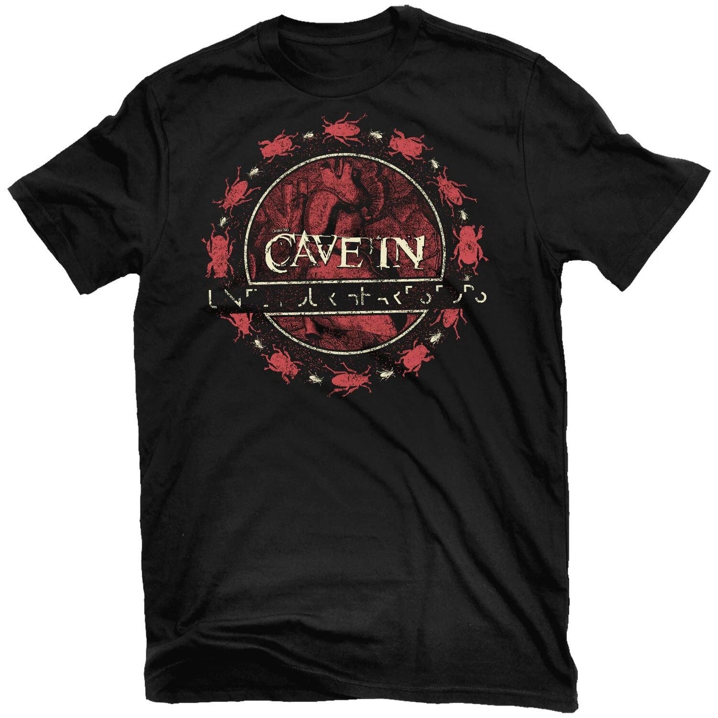 CAVE IN Until Your Heart Stops Reissue T-Shirt NEW! Relapse Records  TS4738 Unisex T-shirt, Sweatshirt, Hoodie, Long Sleeve Tee - T-Shirt, Sweatshirt, Hoodie