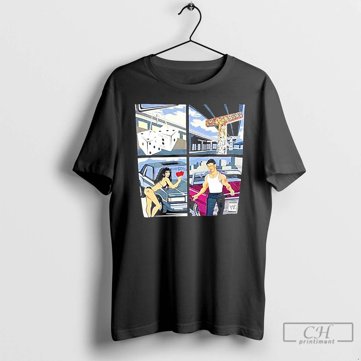 Premium Vintage Eddie Guerrero License To Steal Latino Heat T Shirts Unisex T-shirt, Sweatshirt, Hoodie, Long Sleeve Tee - T-Shirt, Sweatshirt, Hoodie