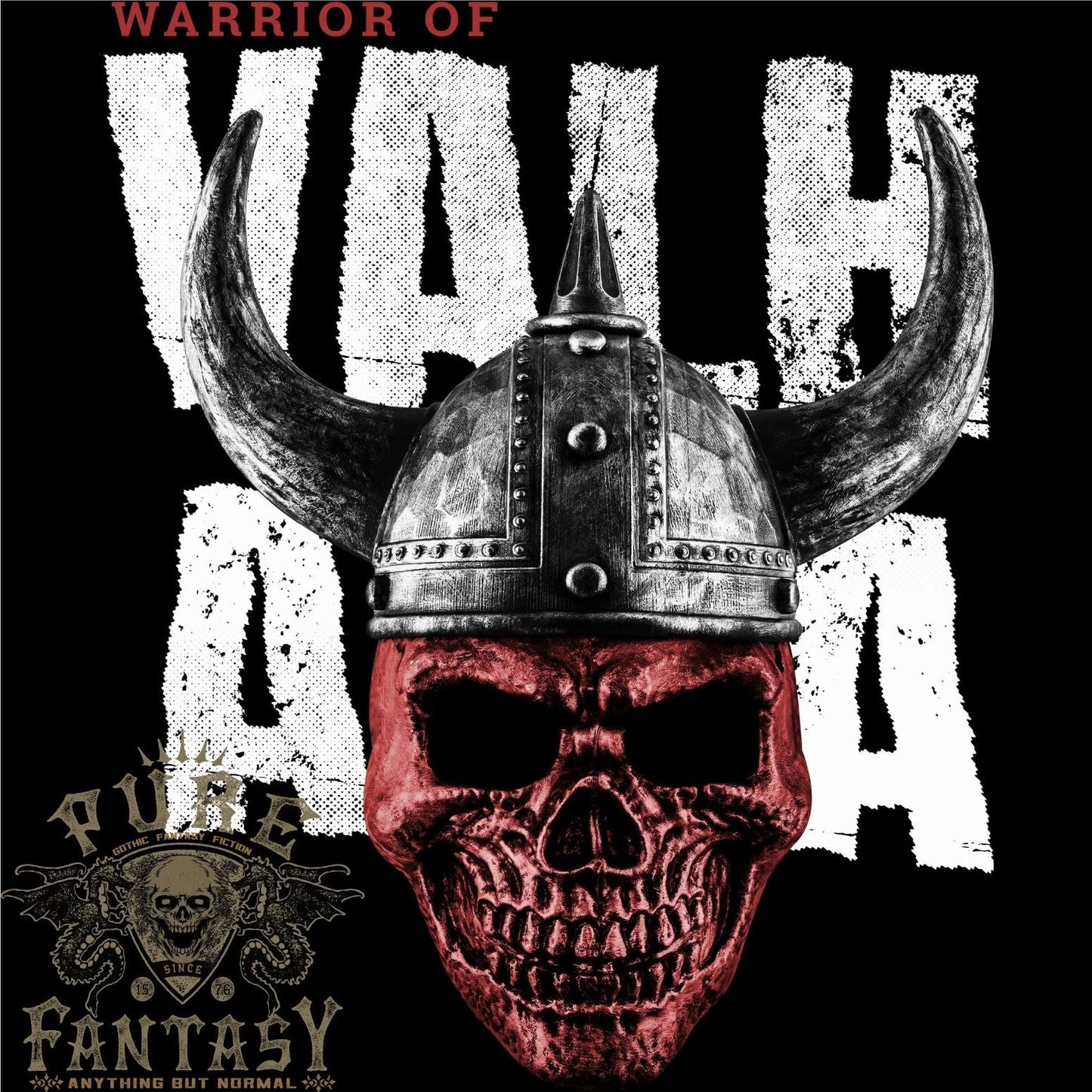 Viking Warrior Skull Valhalla Mens T-Shirt 100% Cotton Unisex T-shirt, Sweatshirt, Hoodie, Long Sleeve Tee - T-Shirt, Sweatshirt, Hoodie