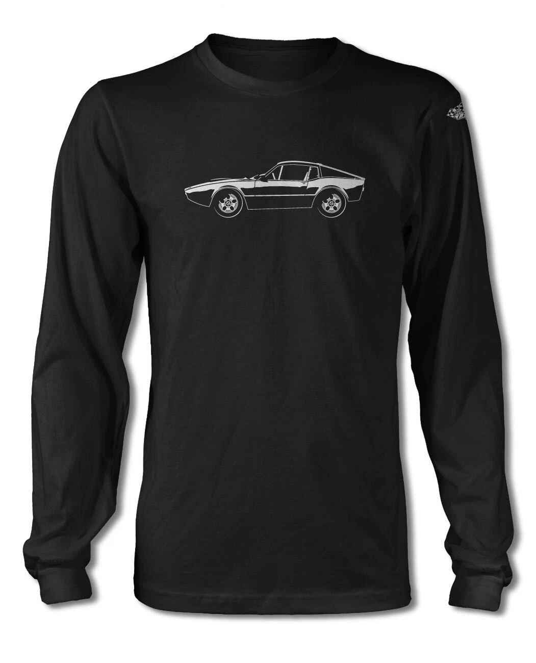 Saab Sonett III Saab 97 Coupe T-Shirt - Long Sleeves - Side View Unisex T-shirt, Sweatshirt, Hoodie, Long Sleeve Tee - T-Shirt, Sweatshirt, Hoodie