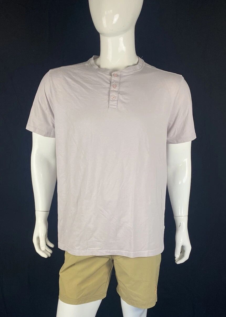 Frontier Supply Co Button Henley Beige Pink Shirt, Men's Size XL Unisex T-shirt, Sweatshirt, Hoodie, Long Sleeve Tee - T-Shirt, Sweatshirt, Hoodie