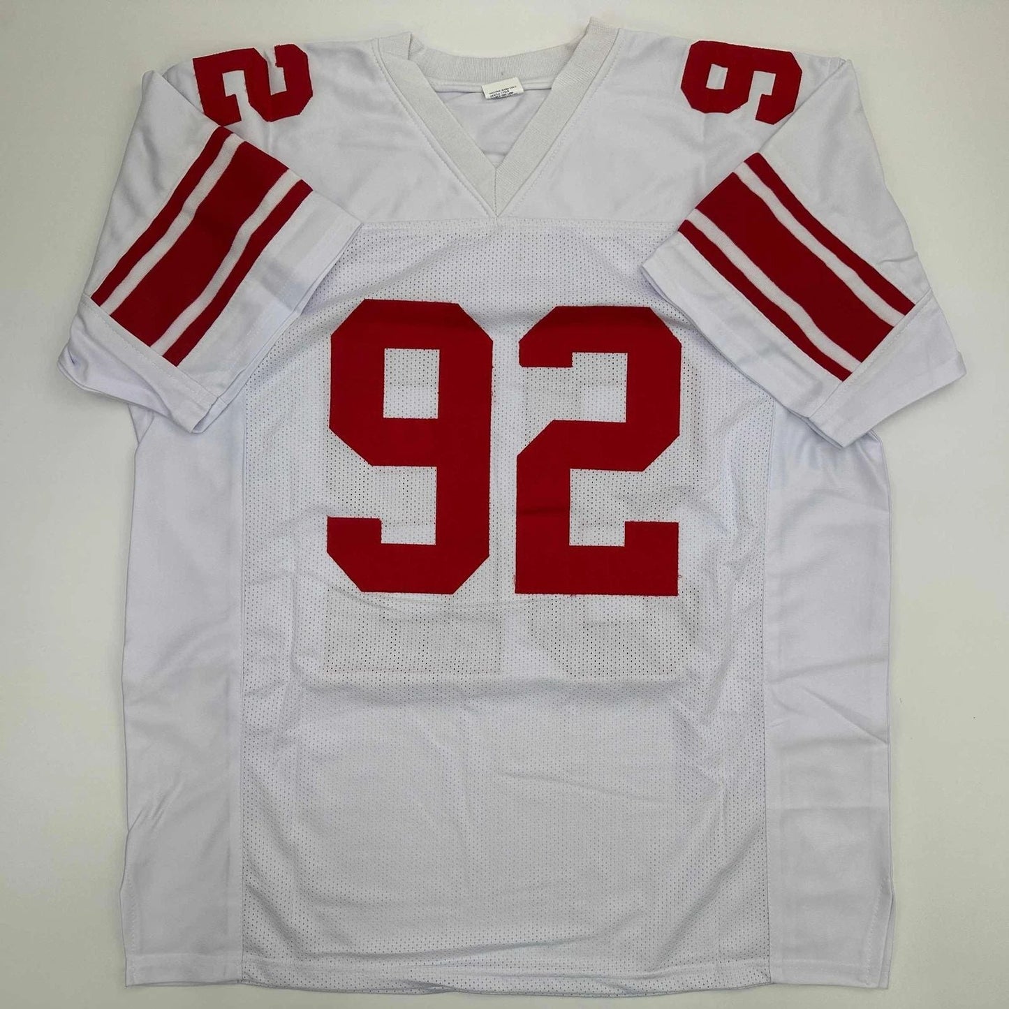 Michael Strahan New York White Reprint Jersey Unisex T-shirt, Sweatshirt, Hoodie, Long Sleeve Tee - T-Shirt, Sweatshirt, Hoodie