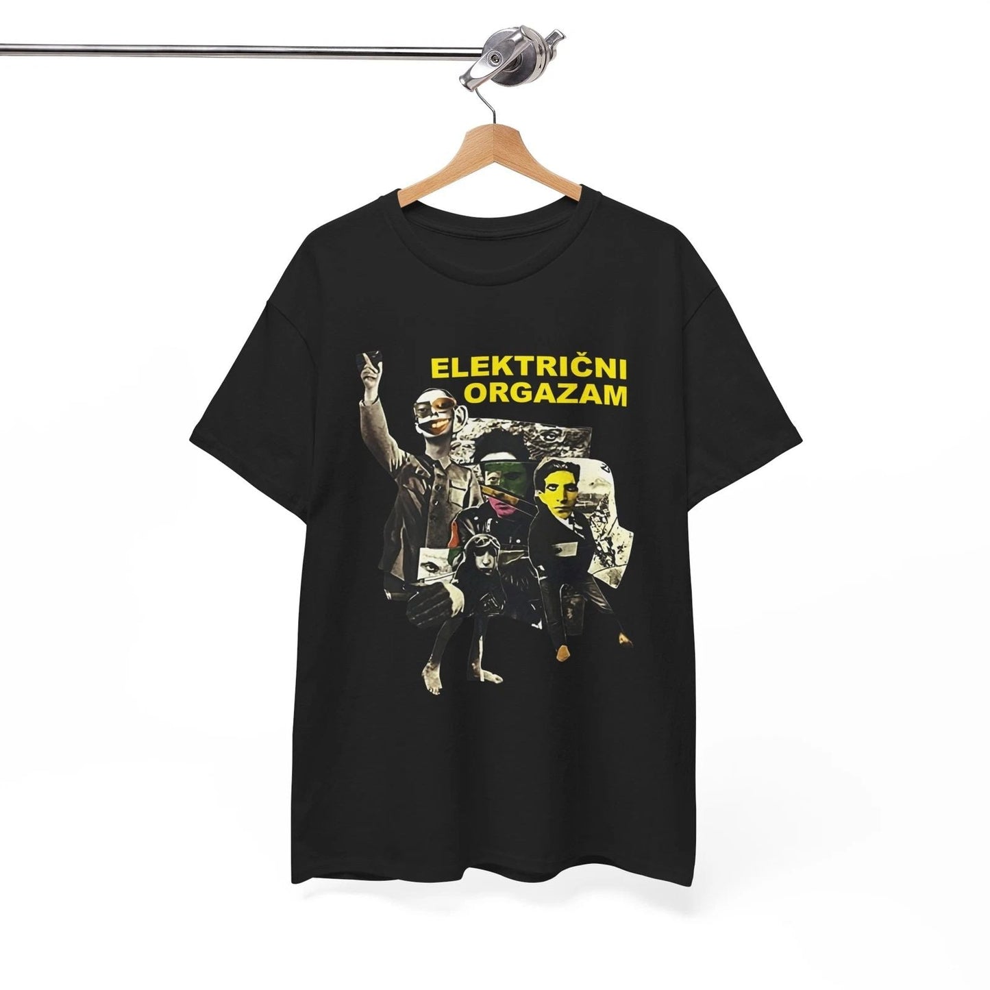 ELEKTRICNI ORGAZAM - Unisex Heavy Cotton Tee Unisex T-shirt, Sweatshirt, Hoodie, Long Sleeve Tee - T-Shirt, Sweatshirt, Hoodie